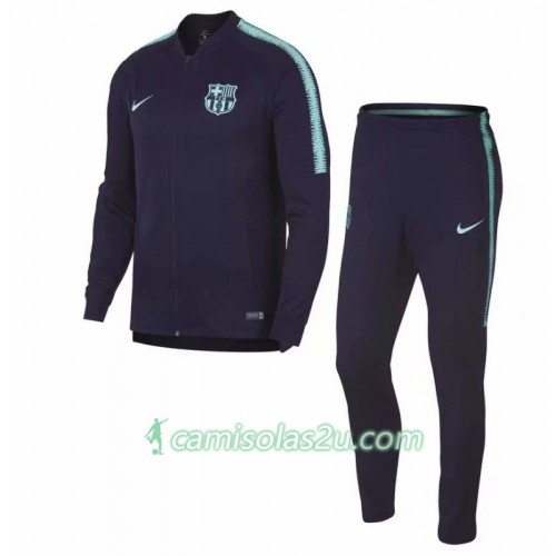FC Barcelona Casaco de Treino Conjunto Escuro Azul 2018/19 FC Barcelona Casaco de Treino Conjunto Escuro Azul 2018/19